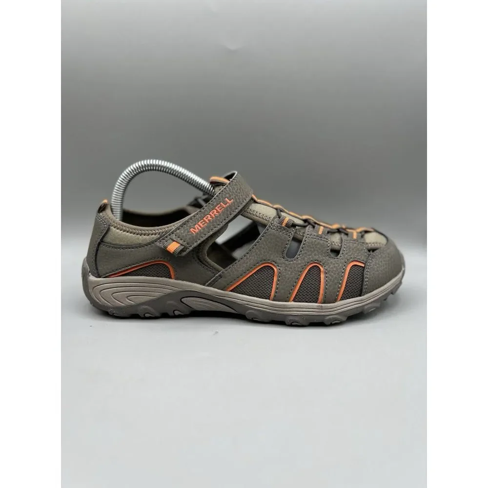 MERRELL Select Fresh Sandals Womens Size 7W Tan Orange Cushion Beach Swim Casual